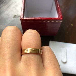 Cartier Love Ring Rose Gold size 4.5